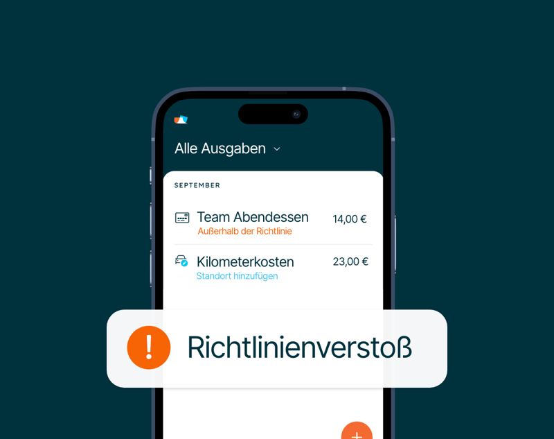 Spesenmanagement mit der mobile App von Mobilexpense