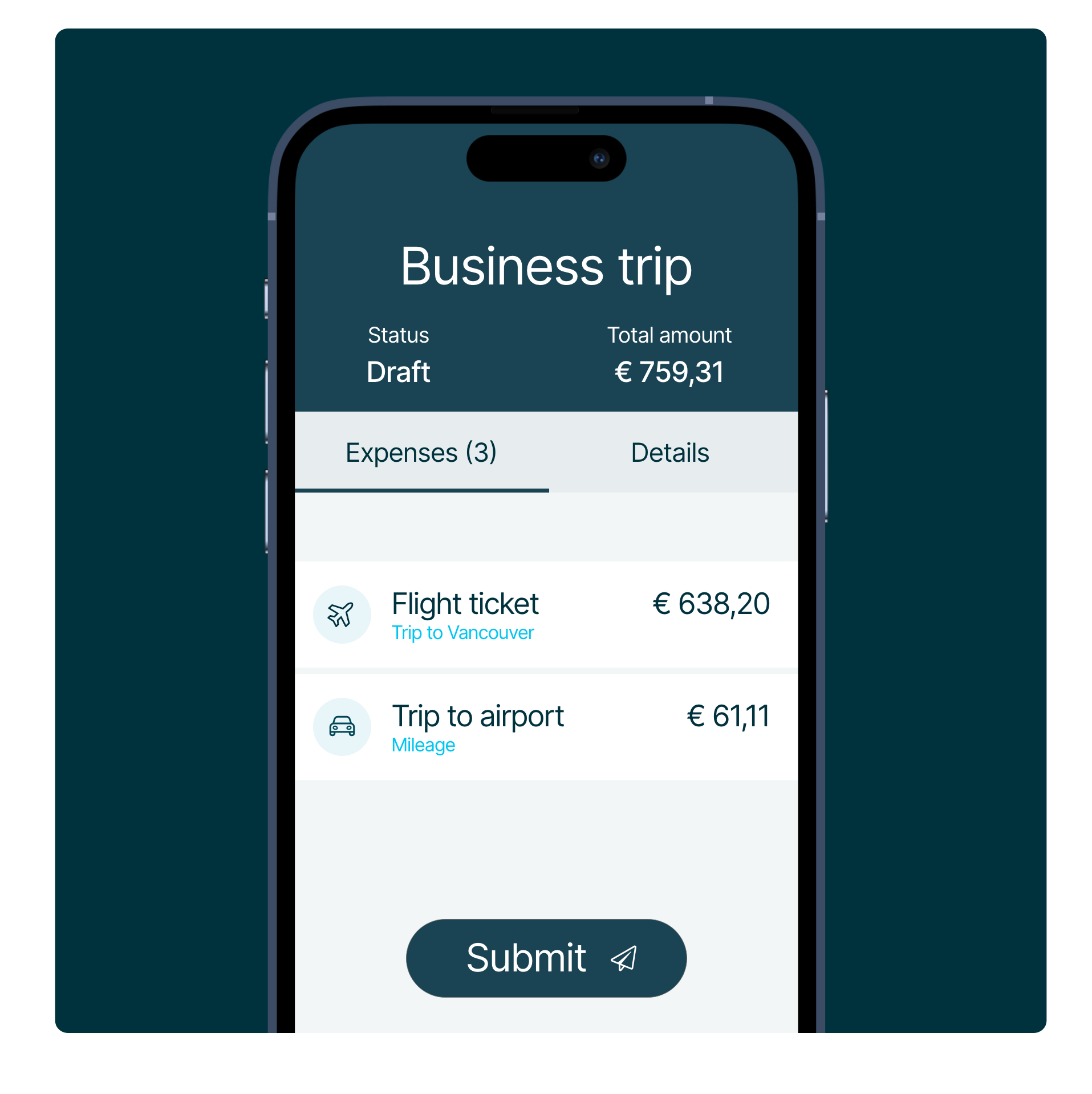 MXP_Travel management_Vusiness trip product