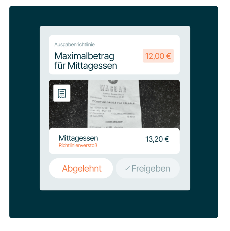 Automatische Berechnung des Verpflegungsmehraufwands mit Mobilexpense
