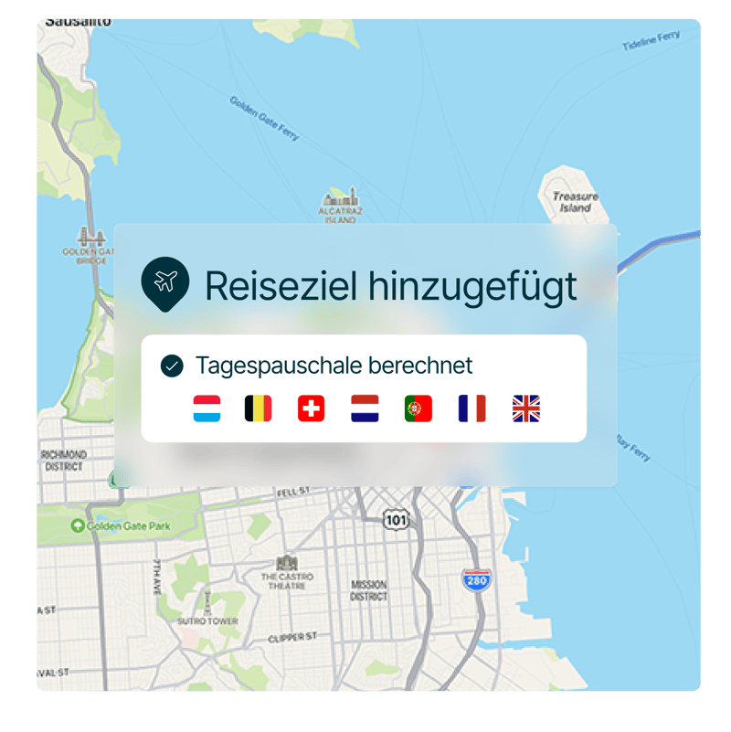 Behalten Sie die Kontrolle über Ihre Reisekosten