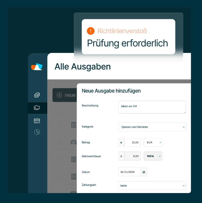 Einhaltung der Ausgabenrichtlinie automatisieren mit Mobilexpense