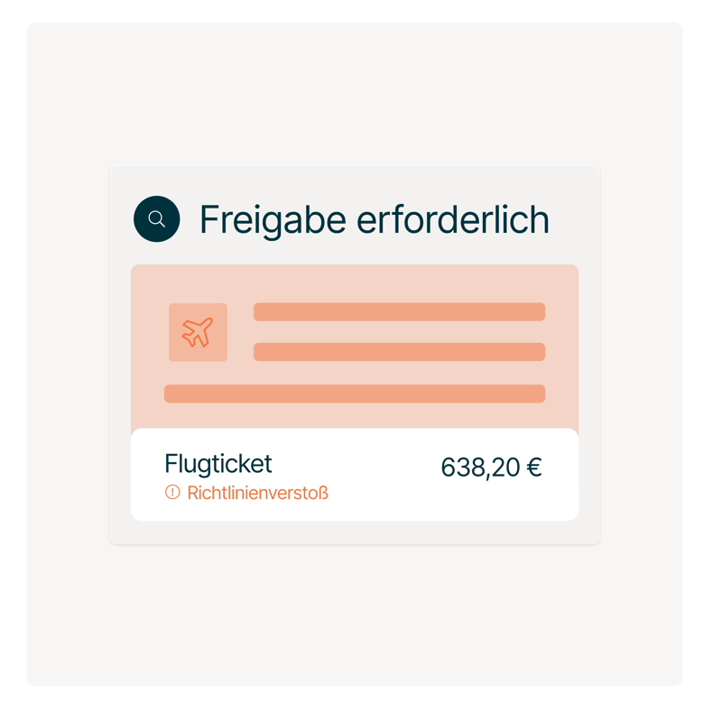 Freigabeprozess mit der Ausgabenmanagement-Software von Mobilexpense