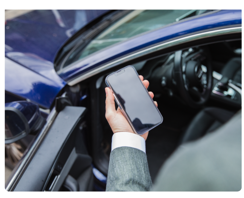 Kilometererfassung mit der App von Mobilexpense