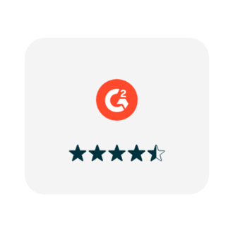 G2-Bewertungen der Mobilexpense Ausgabenmanagement-Software 4,5 Sterne