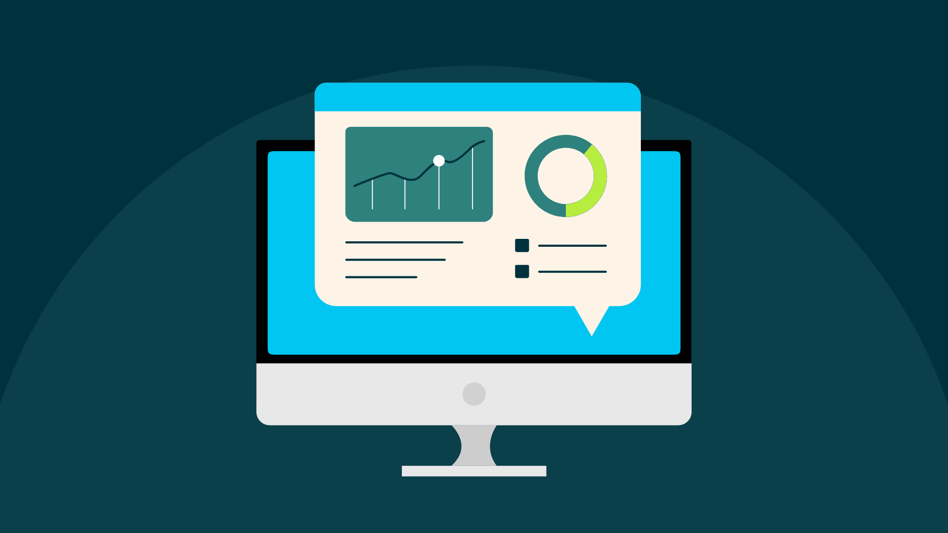 spend analysis on screen image