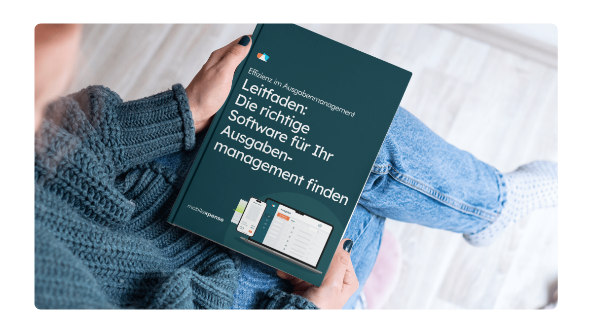 DE e-book mockup - How to choose the right expense management