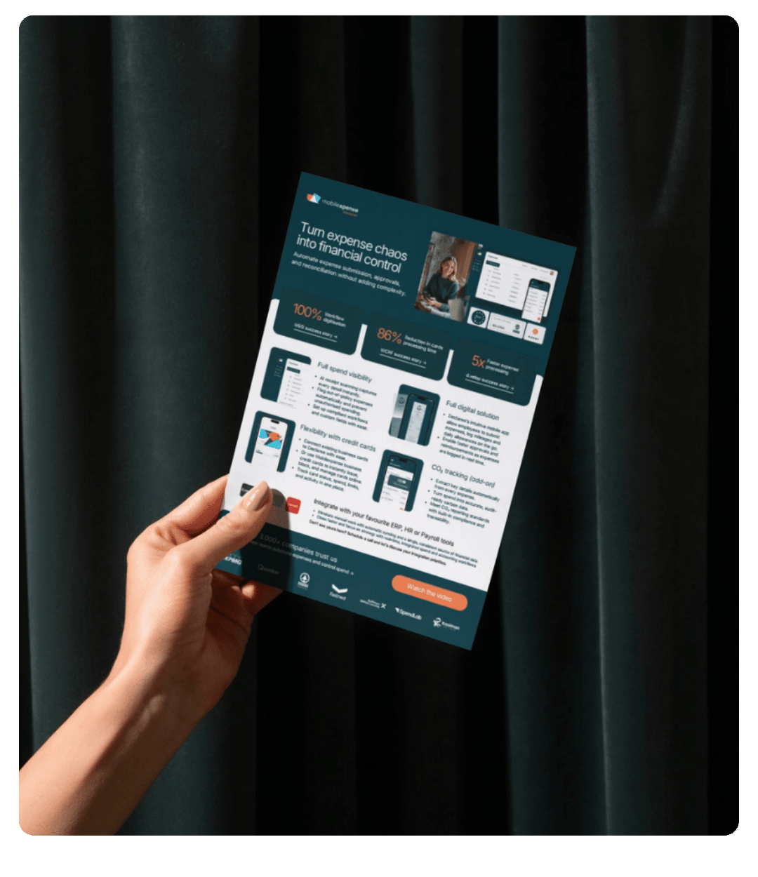 Declaree one-pager mockup
