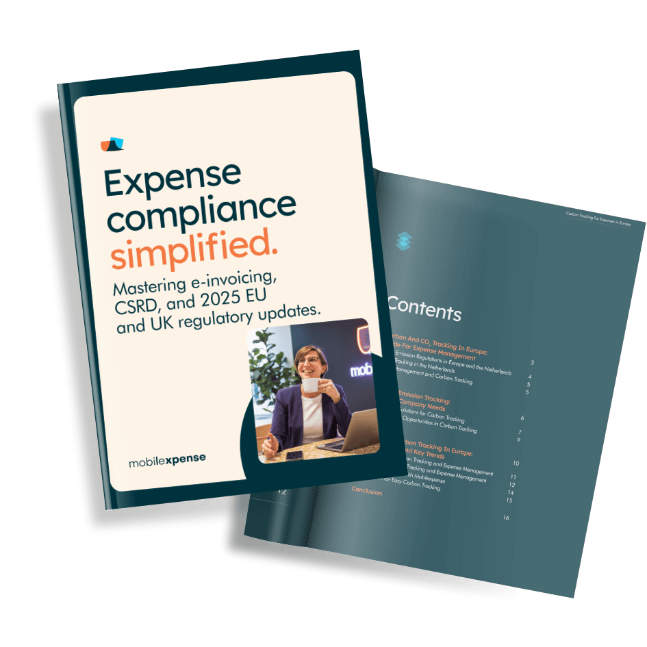 Expense compliance simplified e-book cover
