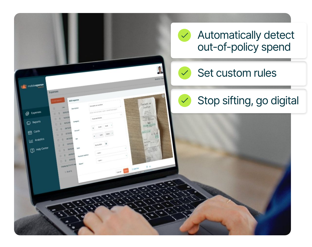 expense management desktop application