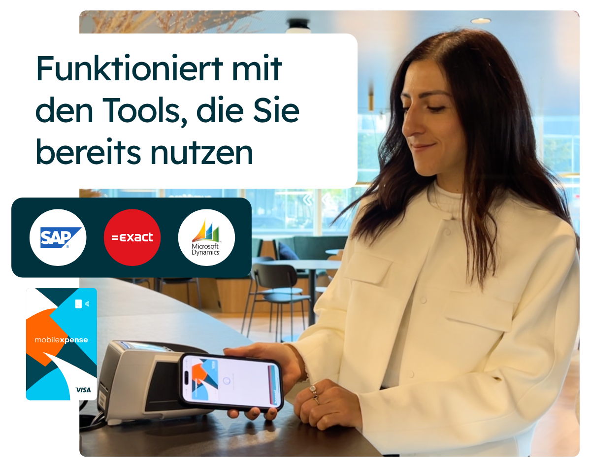Digitale Firmenkreditkarte von Mobilexpense