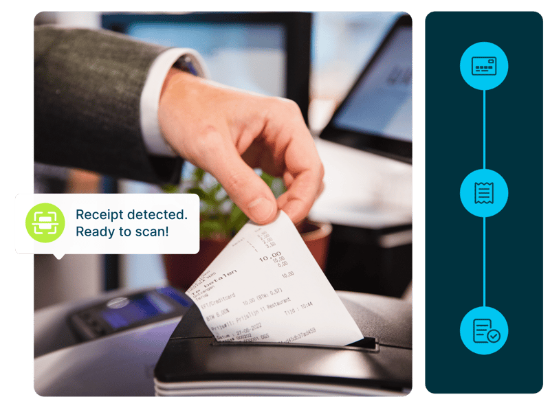 Say goodbye to chasing receipts