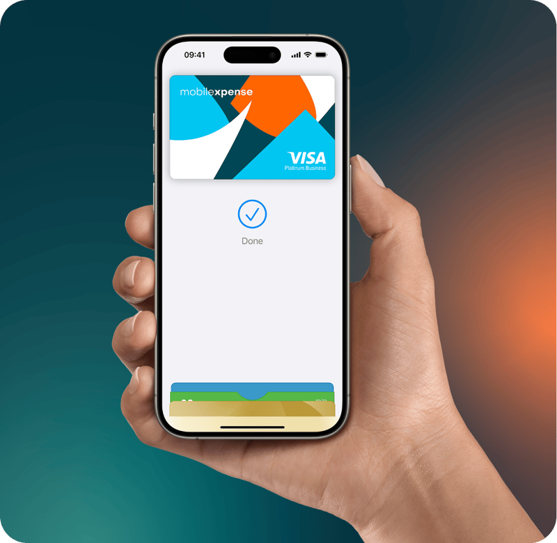 Mobilexpense credit cards in Apple Pay