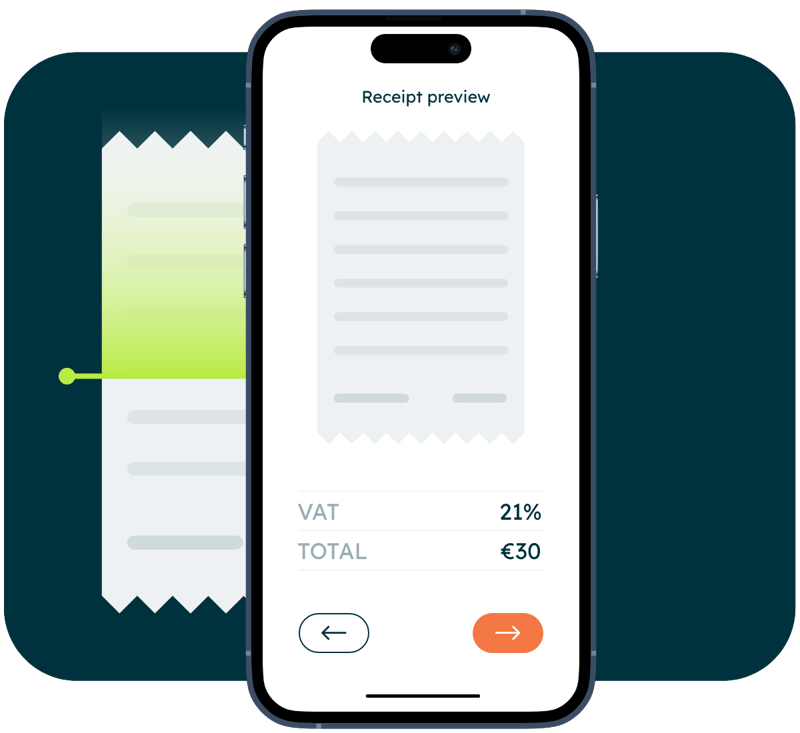 expense management software app illustration