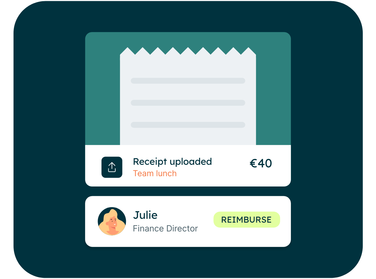 Expense app illustration