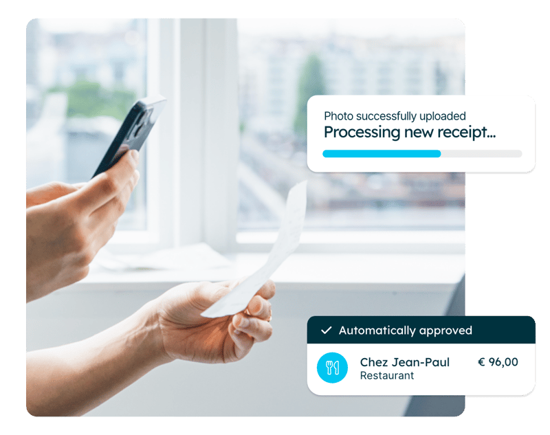 company expense processed and approved