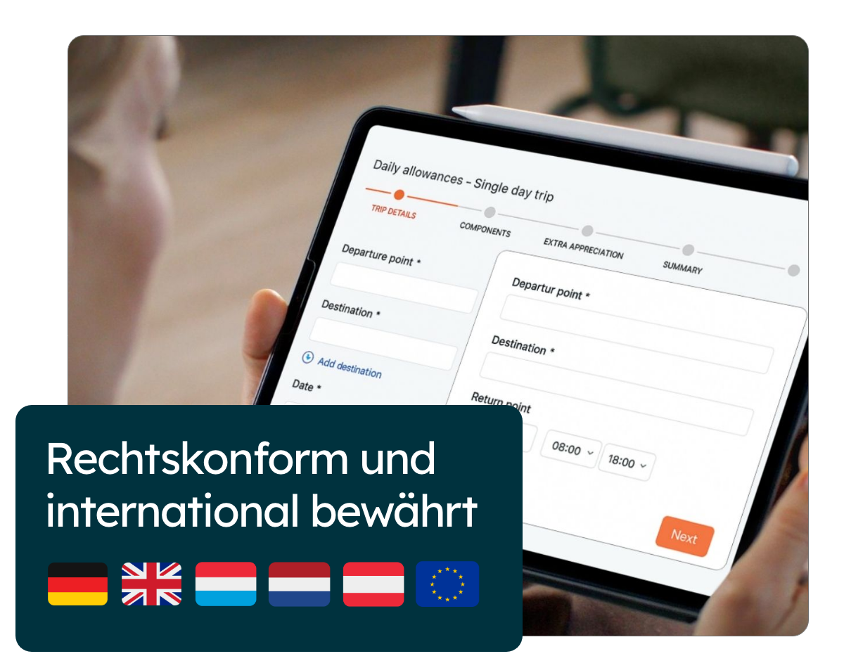 Rechtskonforme Spesenrechnungen mit verlässlicher EU-Compliance