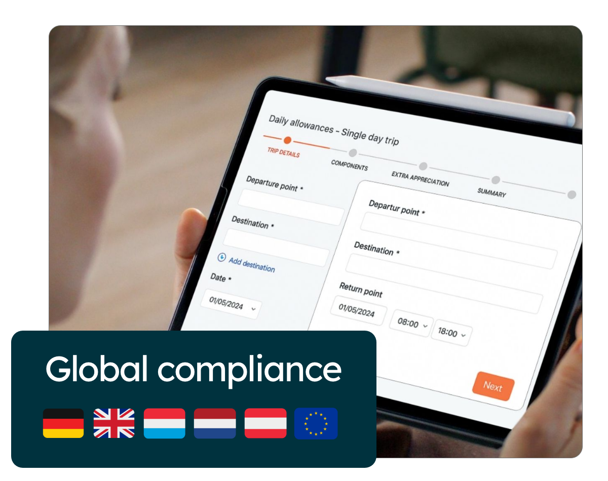 Global compliance for daily allowance