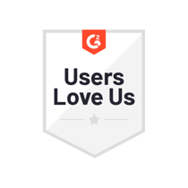 G2 badge - Users love us