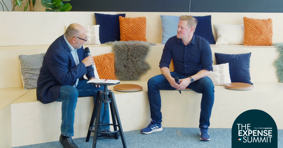 Bas Janssen & David Parker at The Expense Summit