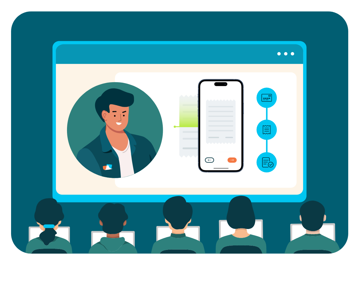 events illustration at Mobilexpense