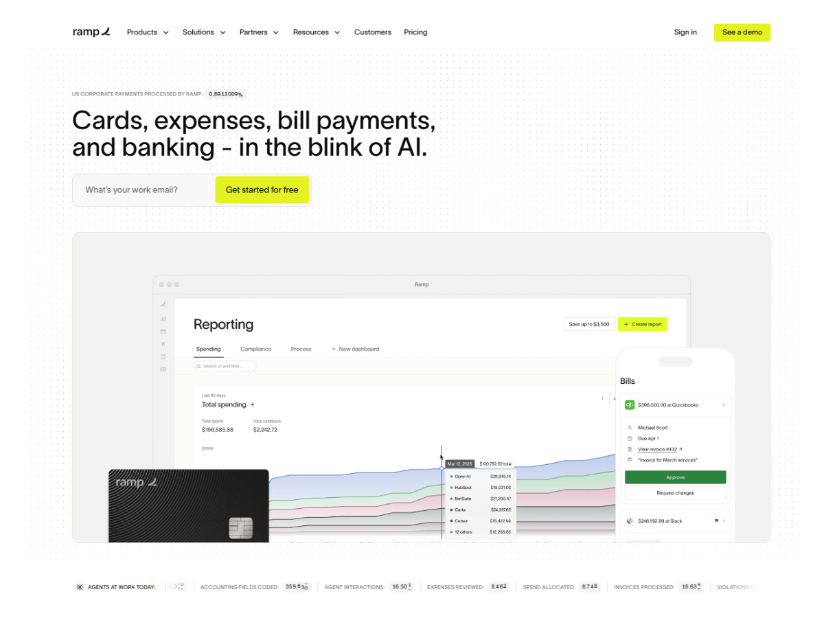 Ramp homepage