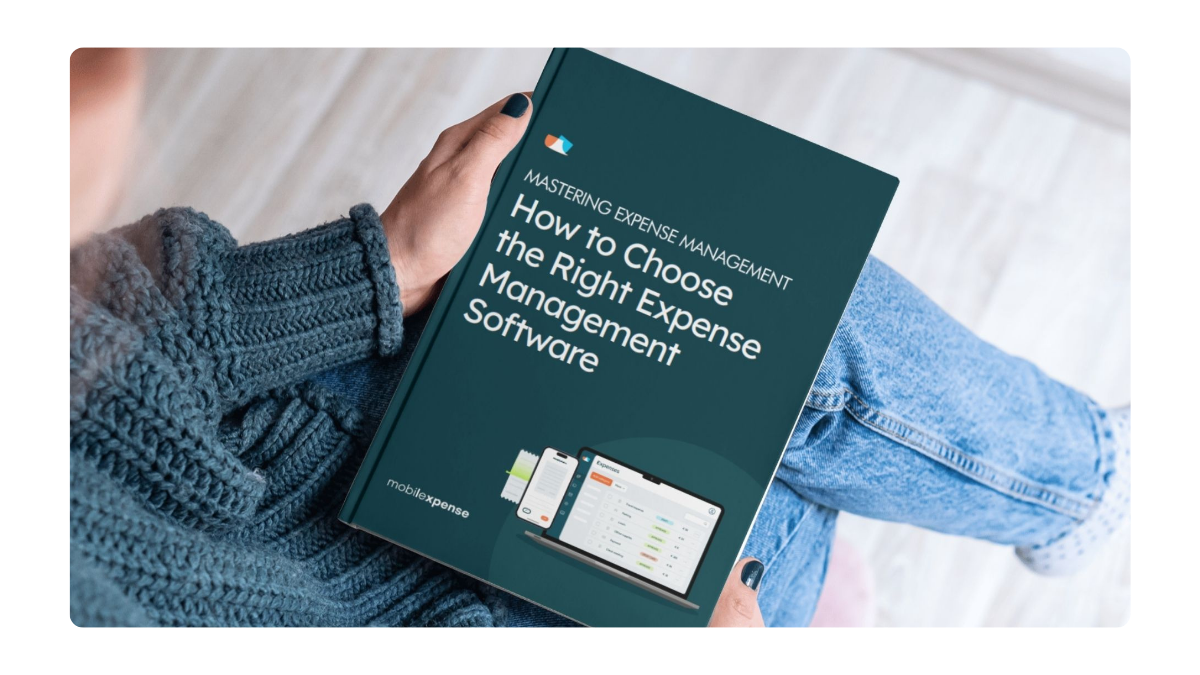 EN E-book mockup - How to choose the right expense management software
