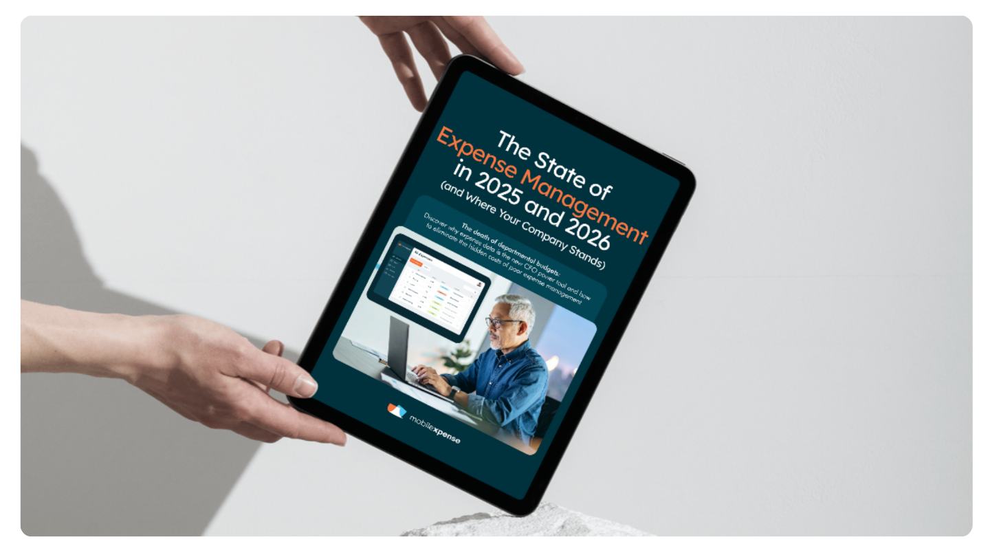 Gartner backed data on expense management trends for 2025 and 2026 e-book cover 