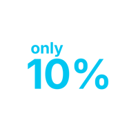 MXP numbers = 10%