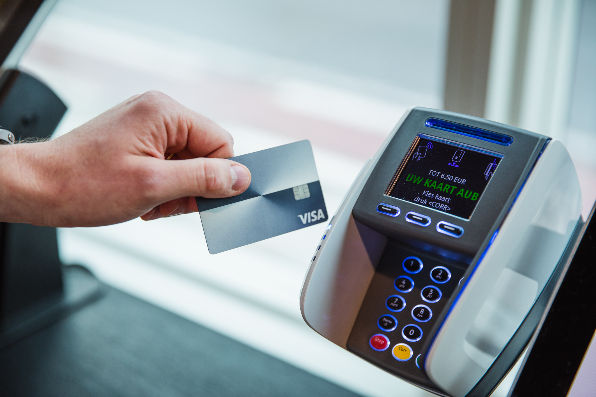 Kreditkarten-Datenfeed